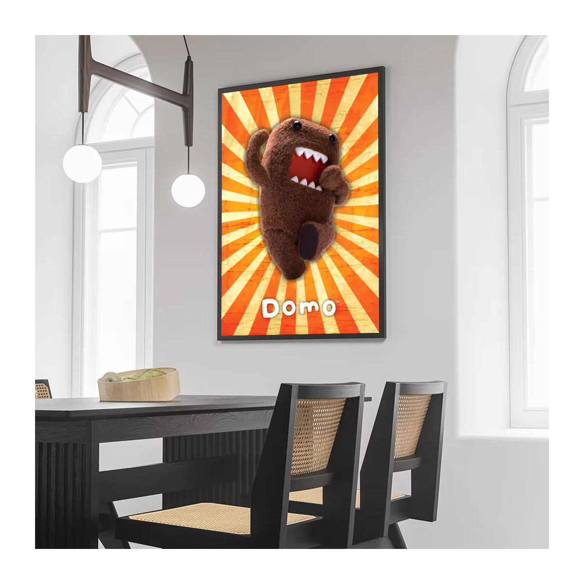 Kayou Domo-Kun Wandposter als selbstklebender, wasserfester Papieraufkleber in Mehrfarbig - Bild 4