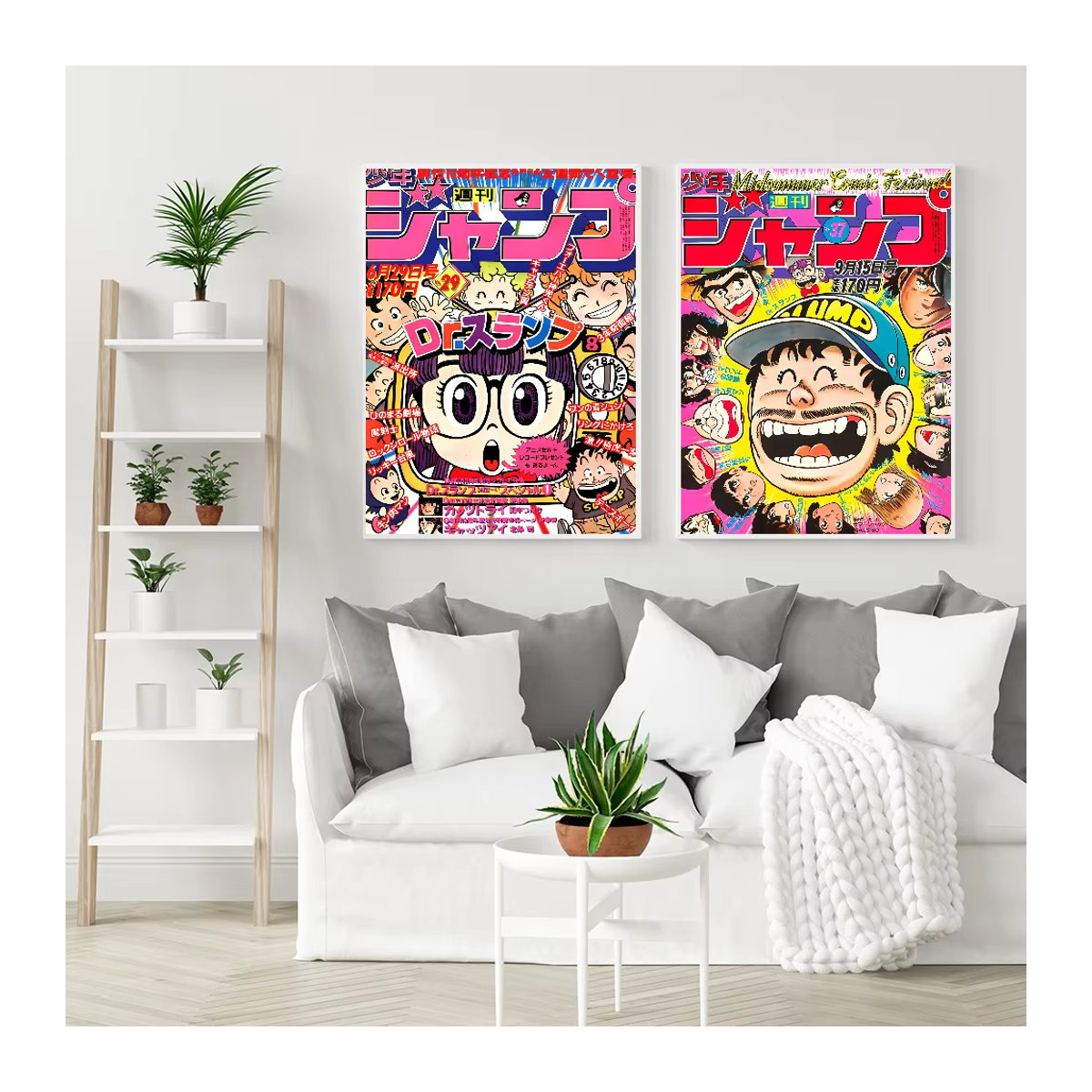 Kayou Dr. Slump Poster Wanddekoration aus Papier, mehrfarbig, rechteckig - Bild 3
