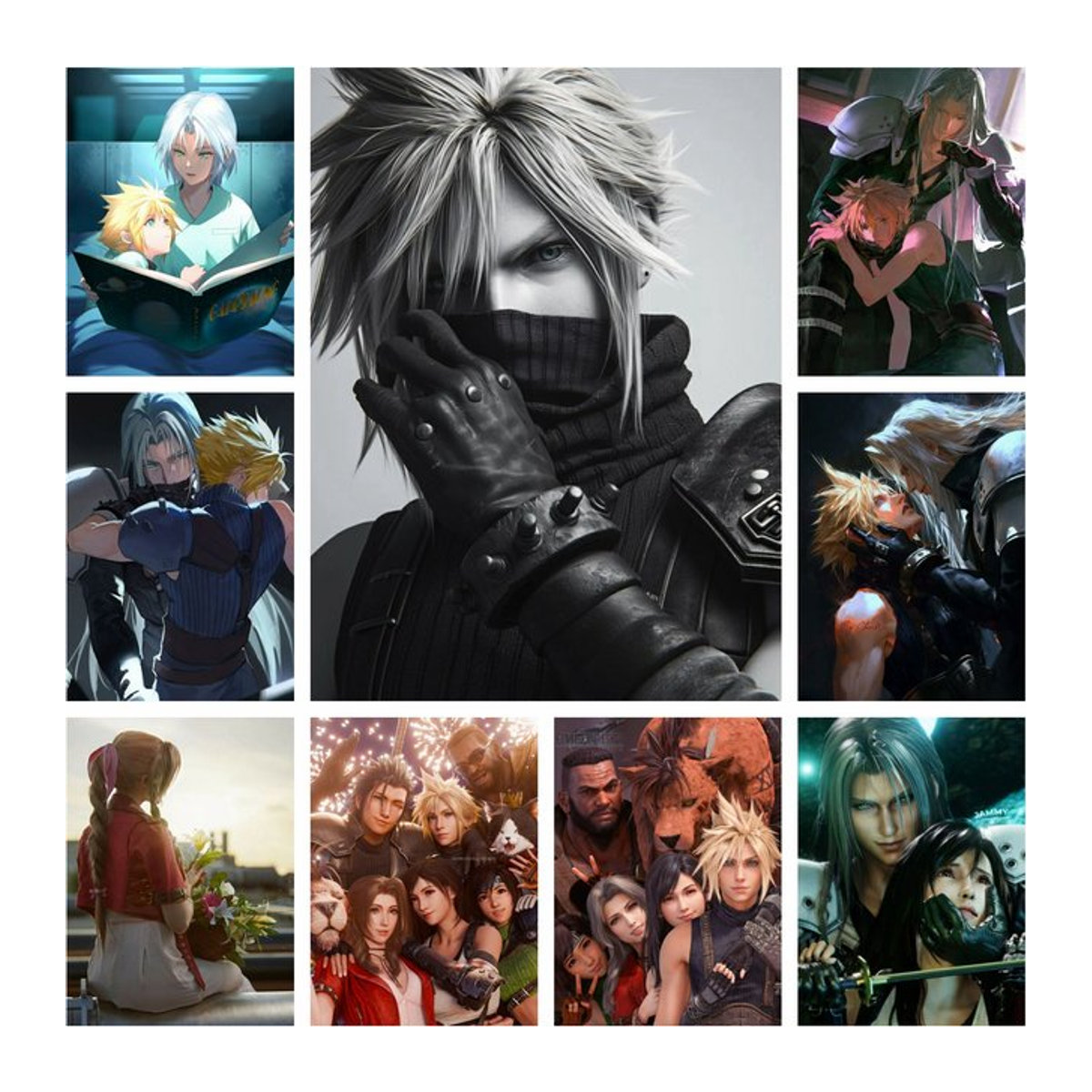 Kayou Final Fantasy 5D Diamant-Malerei-Set zum Selbermachen in Mehrfarbig - Bild 1