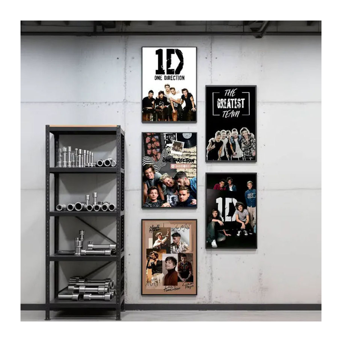 Kayou One D-Directions Anime Poster-Kunstdruck in Mehrfarbig als wandmontierte Papierdekoration im Hochformat - Bild 2