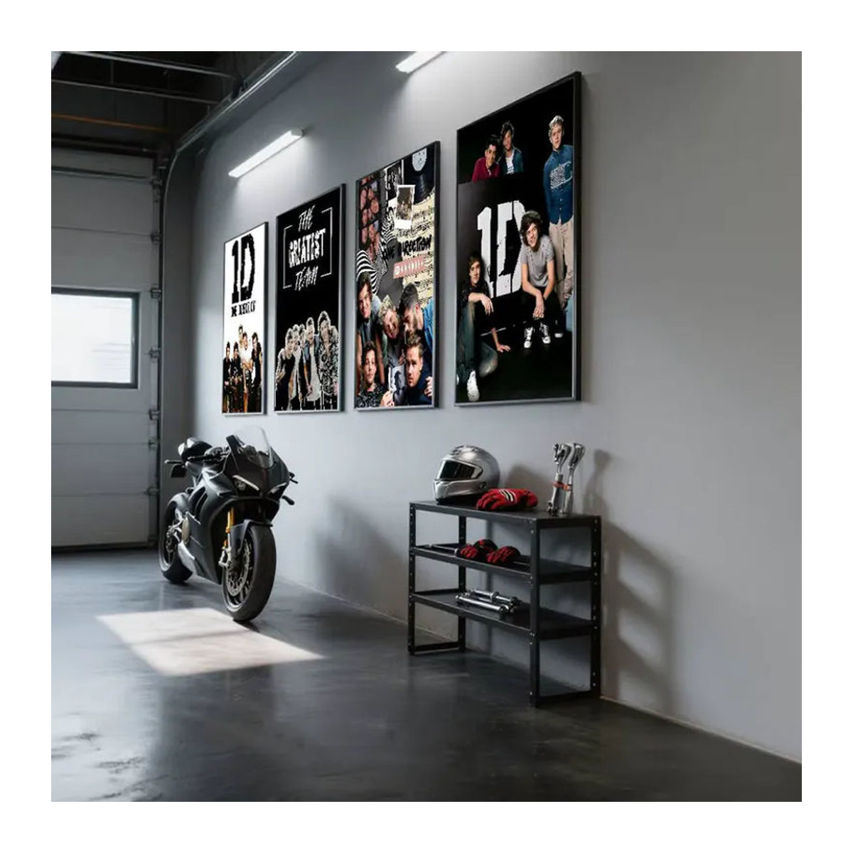 Kayou One D-Directions Anime Poster-Kunstdruck in Mehrfarbig als wandmontierte Papierdekoration im Hochformat - Bild 3