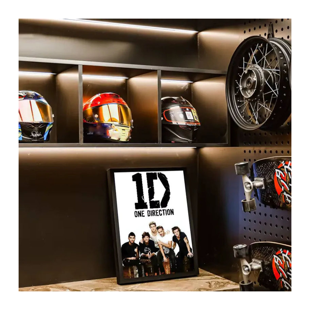 Kayou One D-Directions Anime Poster-Kunstdruck in Mehrfarbig als wandmontierte Papierdekoration im Hochformat - Bild 5