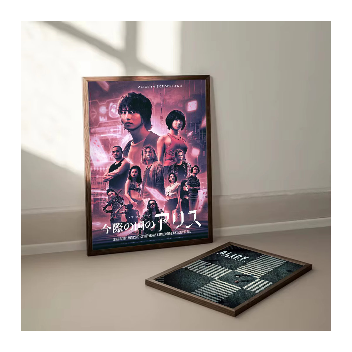 Kayou Retro-Anime-Poster Alice im Grenzland 2 Wasserfester Papieraufkleber zur Wanddekoration - Bild 2