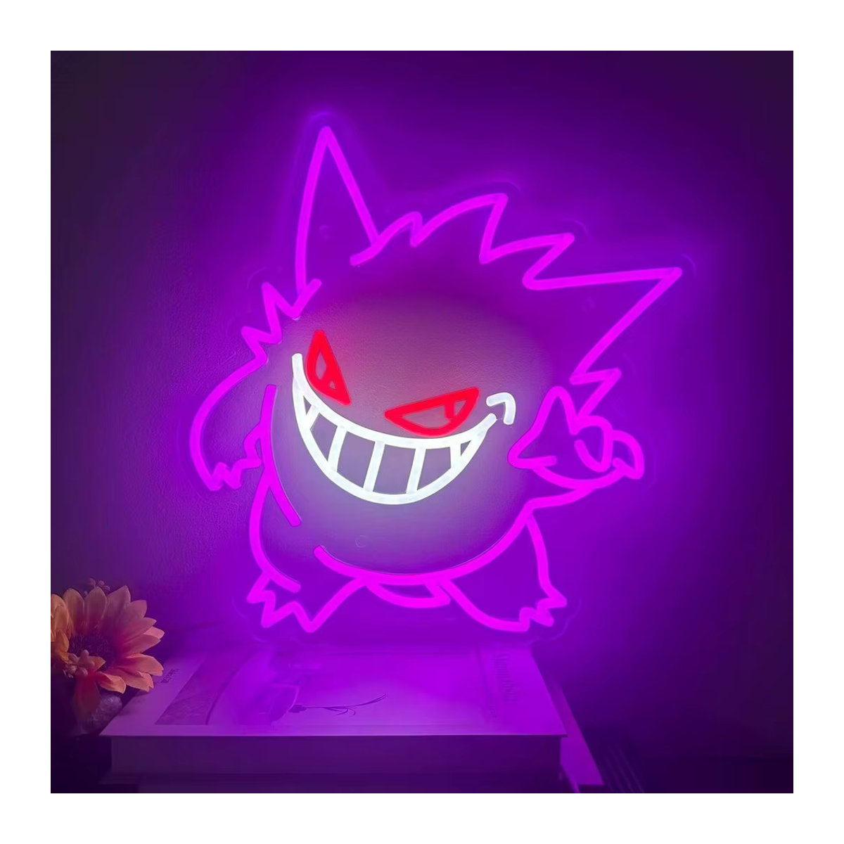 Keeppley LED Neon-Schild Bunt Dimmbares Nachtlicht für Schlafzimmer und Spielzimmer - Bild 1