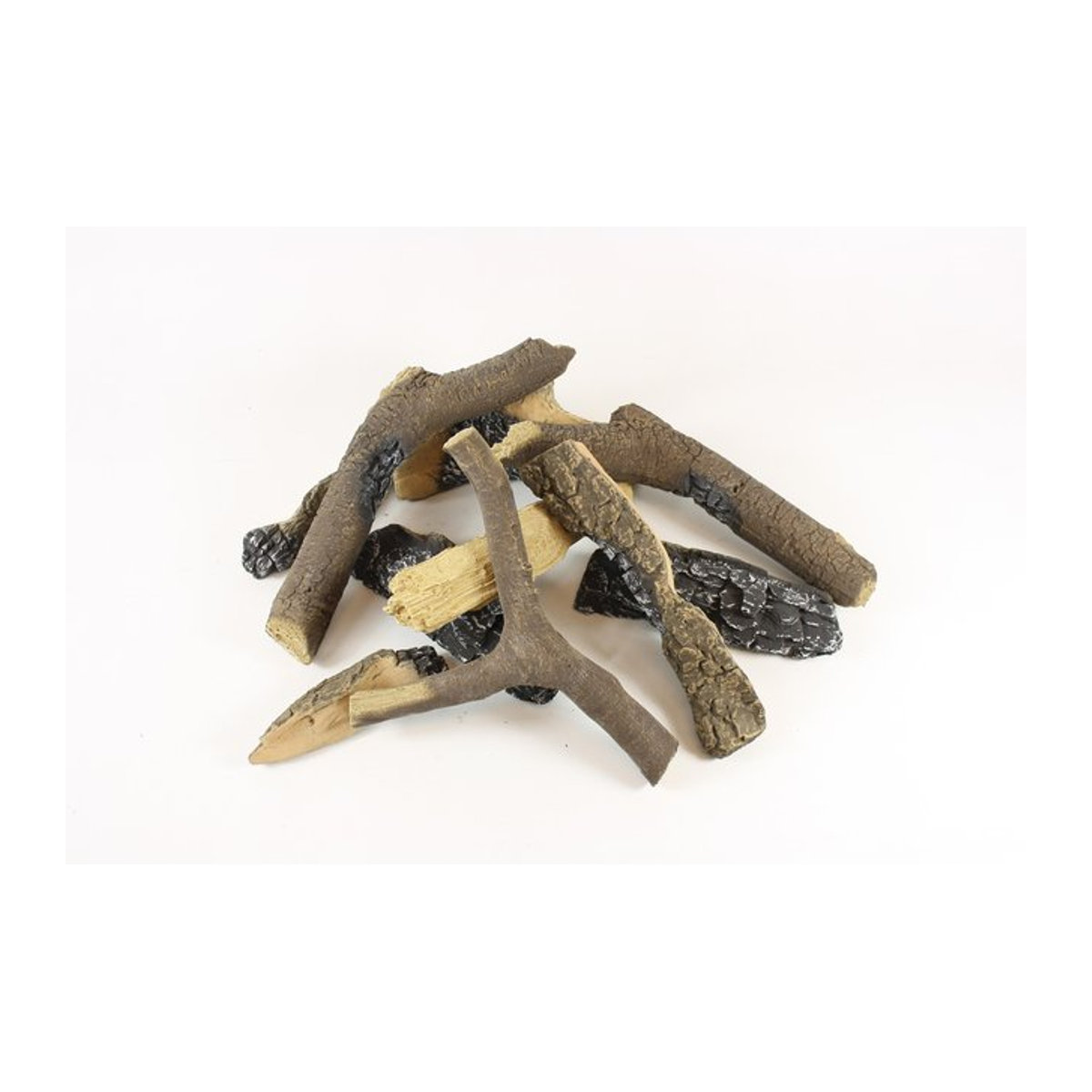 Keramische Holzdekorationselemente in Chips-Form für Gaskartuschen - Bild 1
