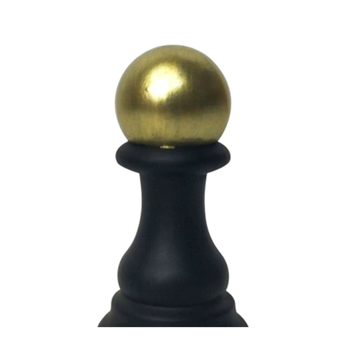 Kesoto Schachfiguren aus Kunstharz in Schwarz für klassisches Schachspiel - Bild 5