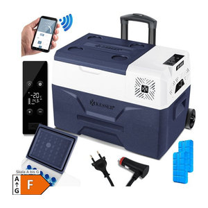 KESSER Kompressor Kühlbox und Gefrierbox mit APP-Steuerung, Blau, Kühlung bis -20 °C für Auto, Lkw, Boot und Camping