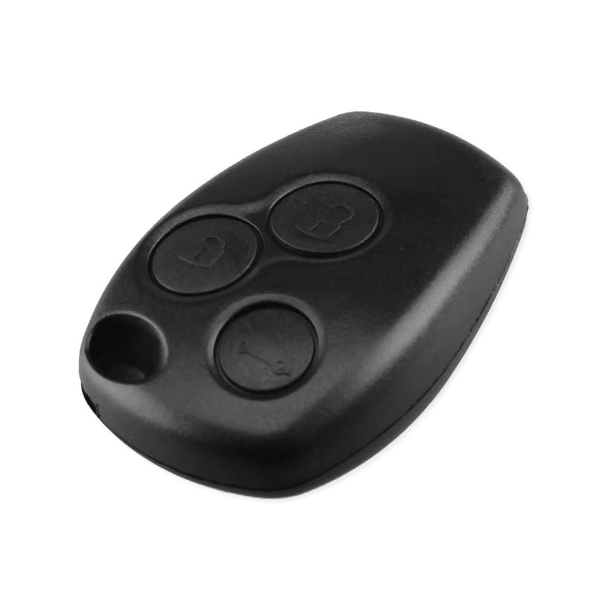 KEYYOU Remote Key Shell für Renault Logan Sandero Clio Fluence Vivaro Master Traffic mit 3 Tasten in Schwarz - Bild 3