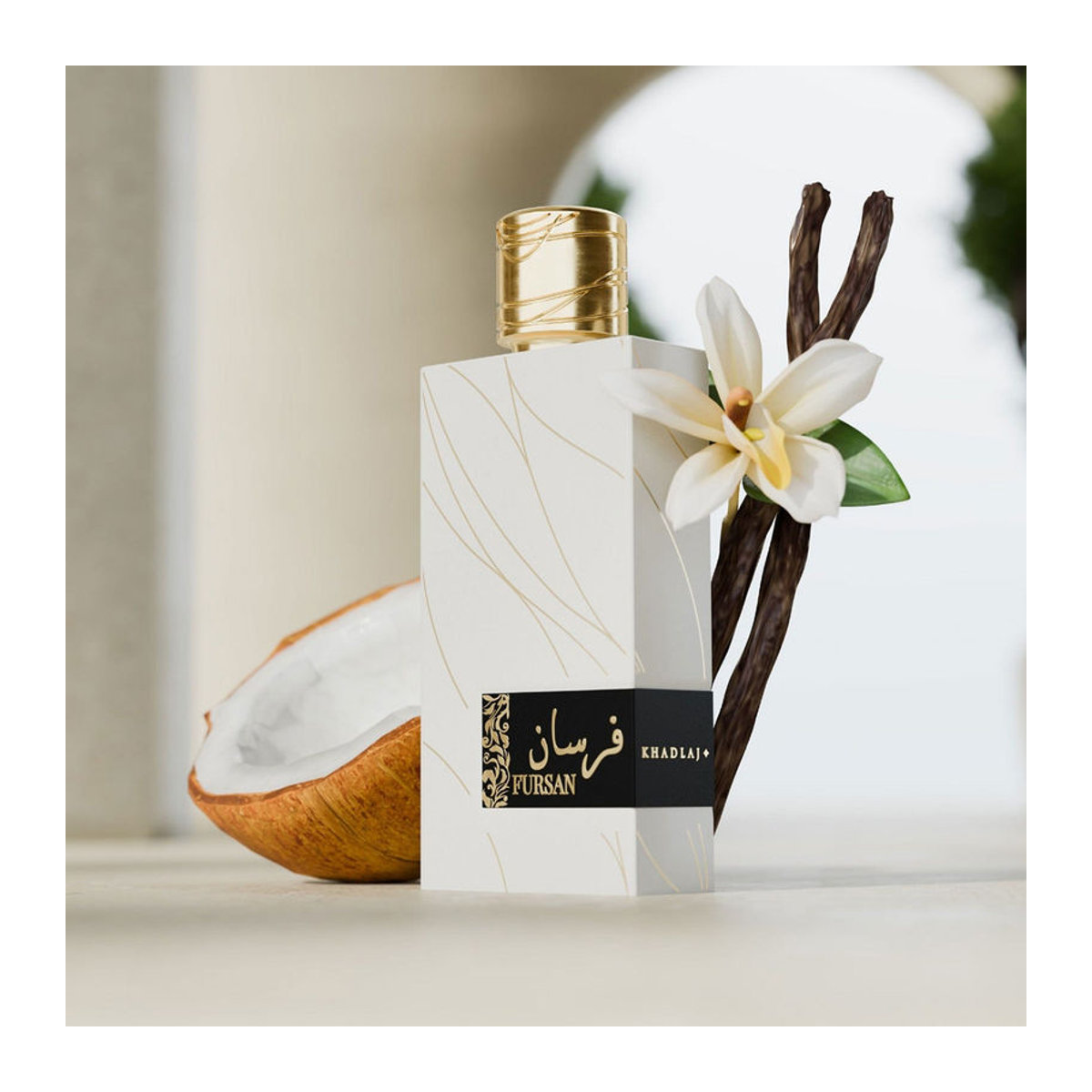 Khadlaj Fursan White Eau de Parfum für Erwachsene, 100ml, Weiß - Bild 5