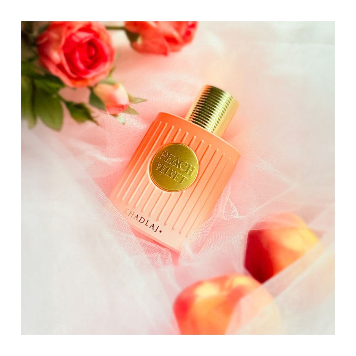 Khadlaj Perzik Fluweel Extrait de Parfum 100ml in Orange - Bild 2