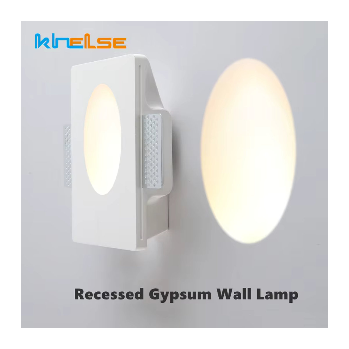 Khelse Moderne LED Einbaustrahler Weiß Minimalistischer Wand-Einbauleuchte Wall Washer für Wohnzimmer und Schlafzimmer - Bild 2