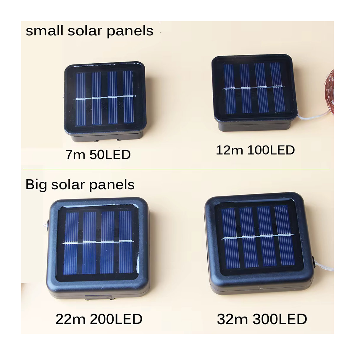 KIKIELF Solar LED Fee Lichterkette für Garten, Terrasse und Outdoor-Dekoration - Bild 3