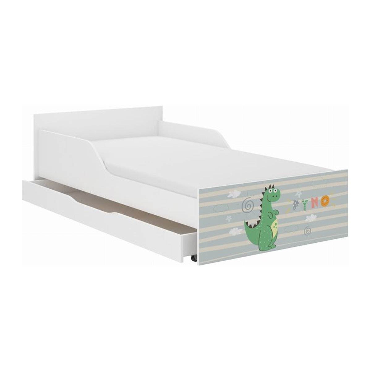Kinderbett MATSEN PUFI DINO B/T: 180 x 90 cm - Bild 1