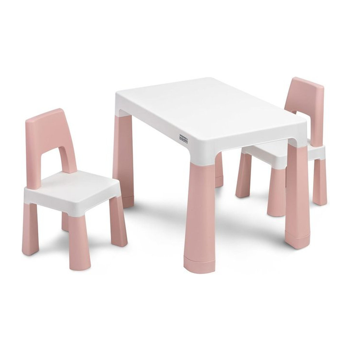 Kindertisch Monti von Super Merchant in Pink/White zum Spielen, Lernen und für Mahlzeiten - Bild 1