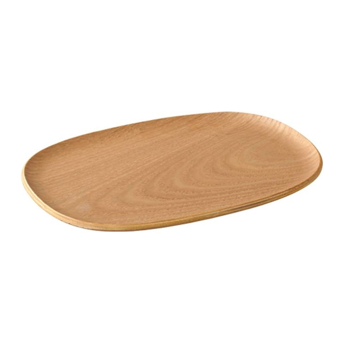 KINTO UNITEA Rutschfestes Tablett Willow aus Holz B: 21,0 cm, T: 14,5 cm - Bild 1