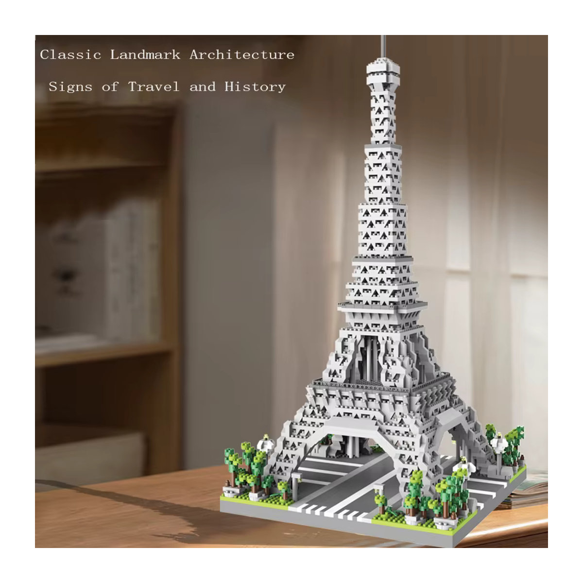 KNYYSECQ Eiffelturm Bausteine Spielzeug Puzzle für Kinder zur Tischdekoration - Bild 3