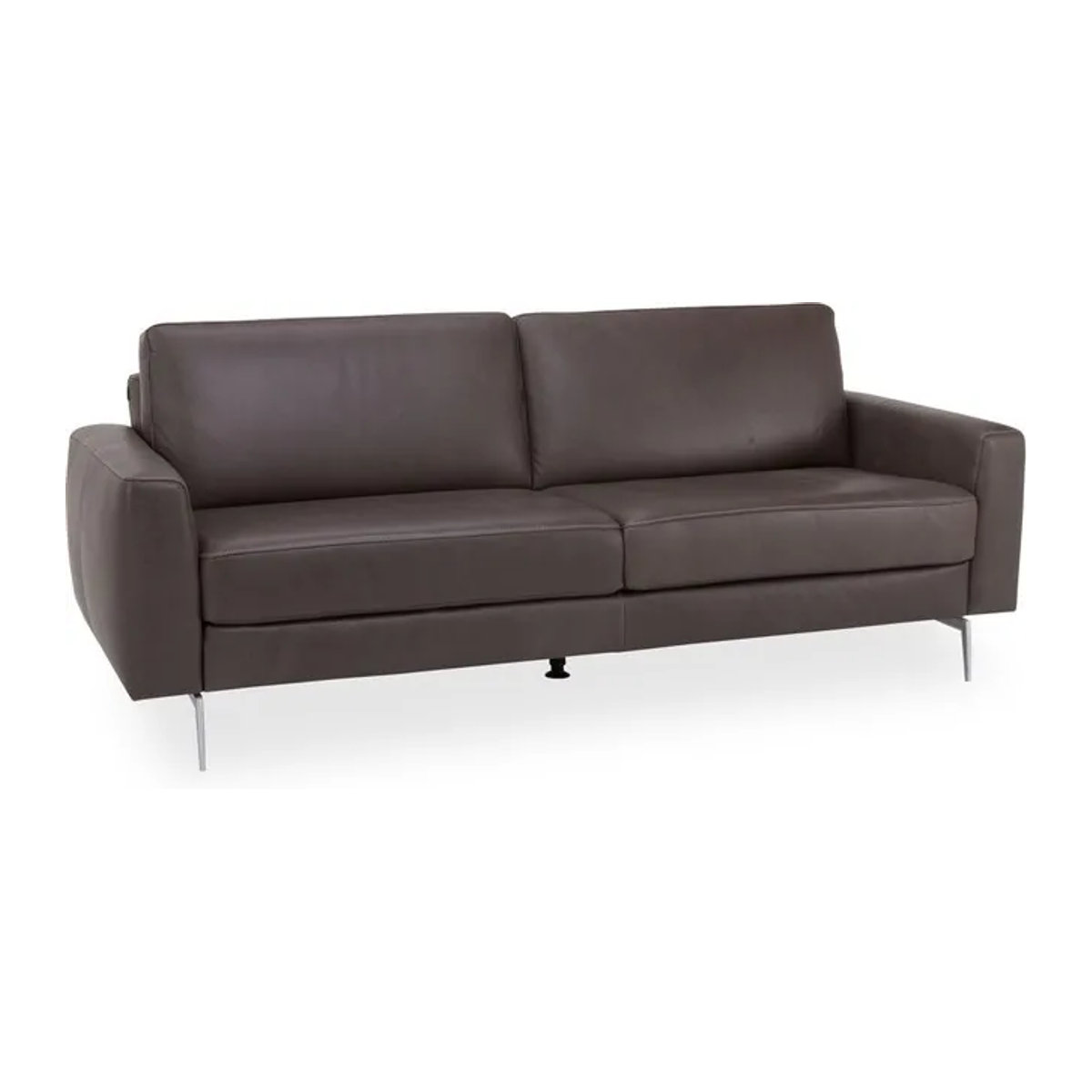Koinor Upgrade 2-Sitzer Sofa aus Echtleder in Beige oder Braun mit Aluminiumgestell, B: 210 cm, H: 93 cm, T: 69 cm - Bild 1