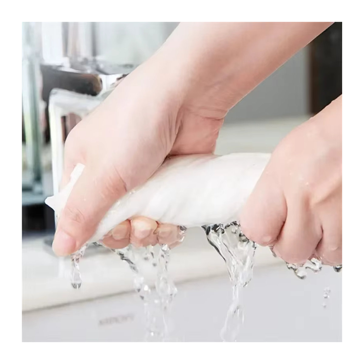 Kompakte Handtücher für Bad und Hotel, tragbare komprimierte Badetücher für Haus und Garten - Bild 3