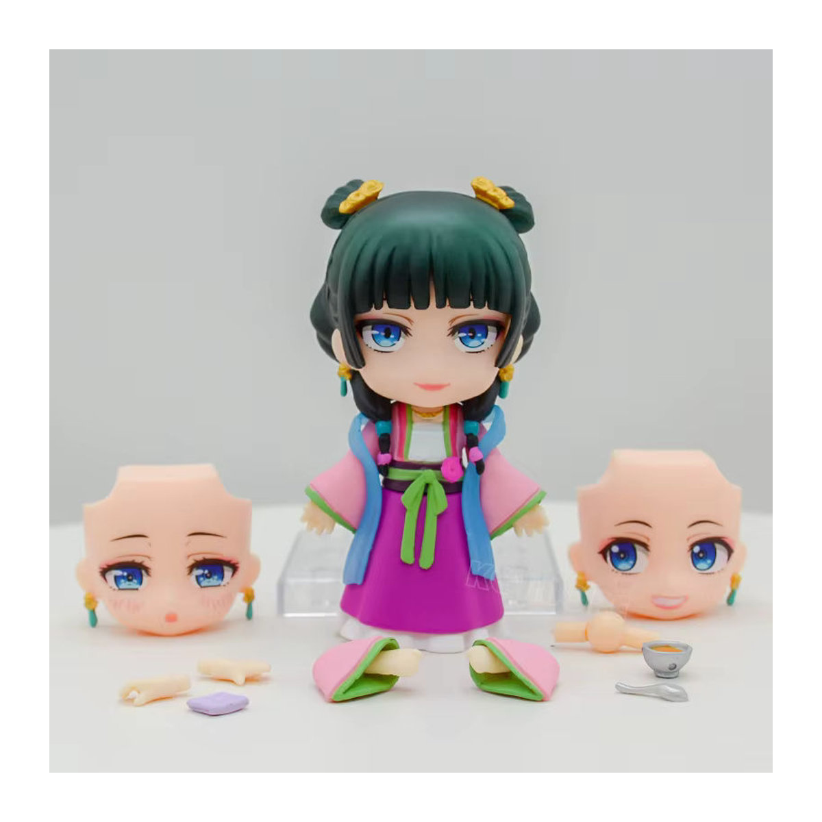 KONBORE Anime Figur Maomao Garden Party aus Die Apothekerin, mehrfarbige Sammelfigur aus Kunststoff - Bild 3