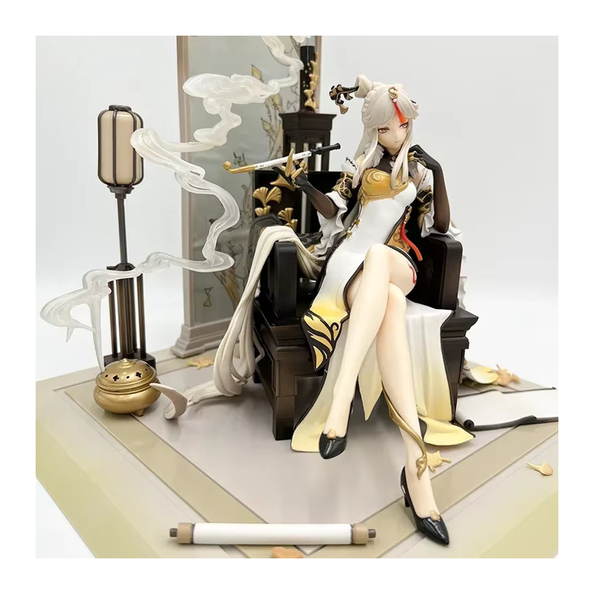 KONBORE Anime Figur Ningguang Nilou Klee Paimon Zhongli Raiden Shogun Sammelmodell mehrfarbig Höhe: 27 cm - Bild 2
