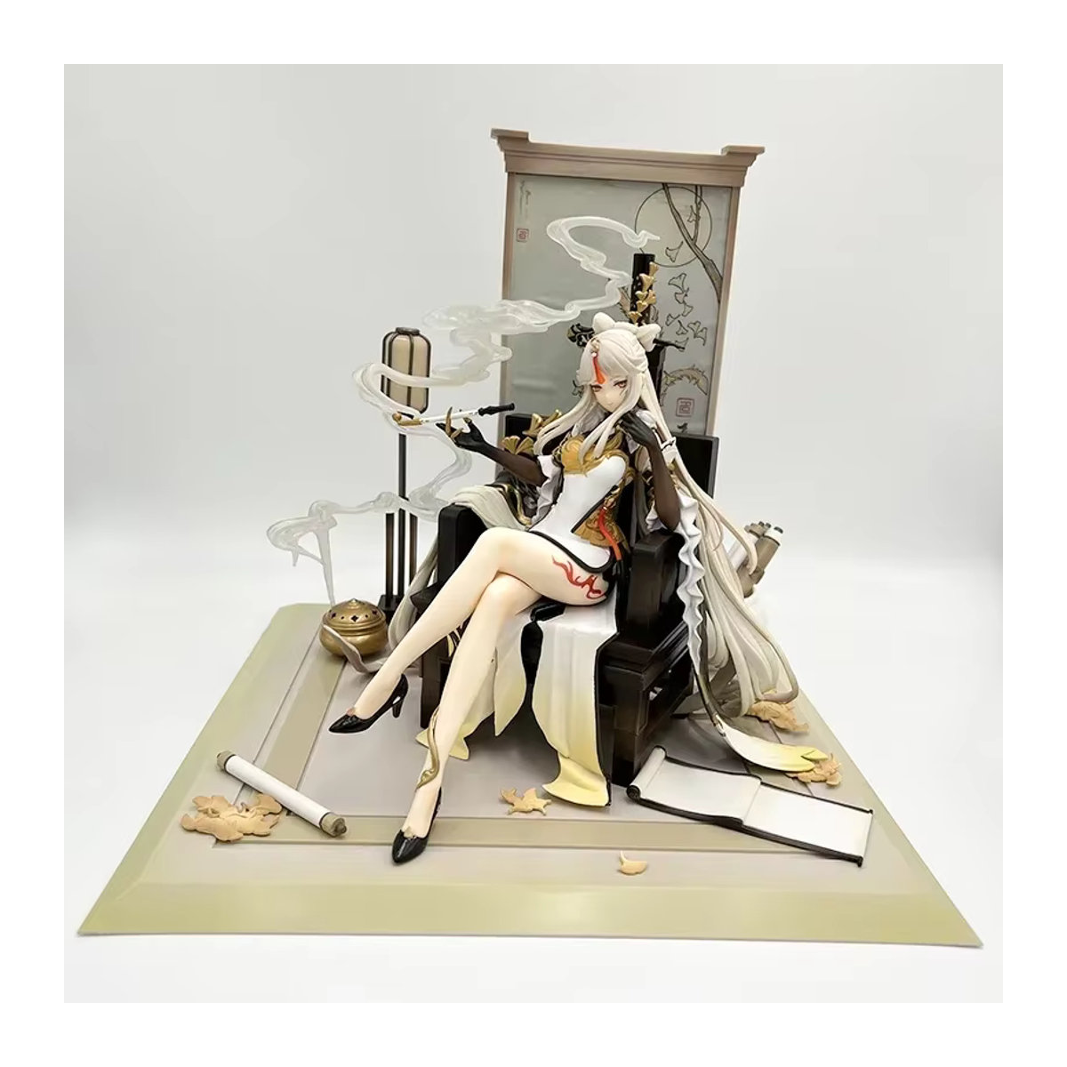 KONBORE Anime Figur Ningguang Nilou Klee Paimon Zhongli Raiden Shogun Sammelmodell mehrfarbig Höhe: 27 cm - Bild 4