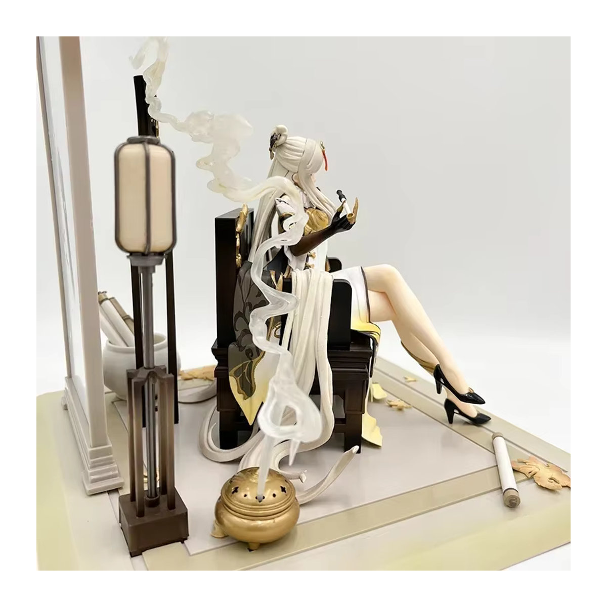 KONBORE Anime Figur Ningguang Nilou Klee Paimon Zhongli Raiden Shogun Sammelmodell mehrfarbig Höhe: 27 cm - Bild 5