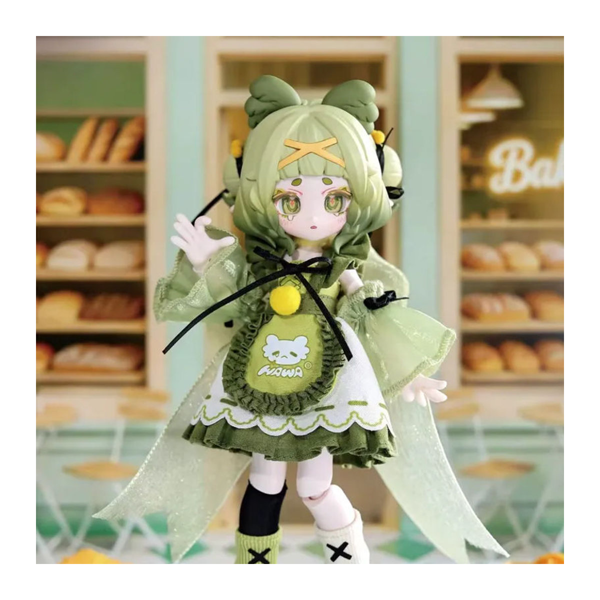 Koushuh Hexagonale Box BJD Blindbox mit beweglicher Gelenkpuppe, mehrfarbige Desktop-Dekoration aus Kunststoff - Bild 2
