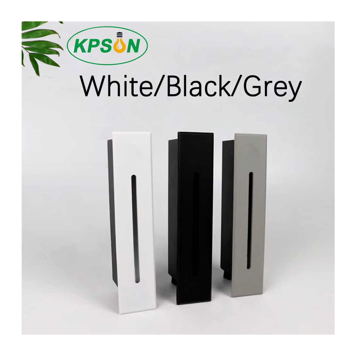 KPSUN 3W LED Treppenleuchte aus Aluminium in Weiß, minimalistische Eckwandleuchte für Innen (IP20) und Außen (IP65) - Bild 2