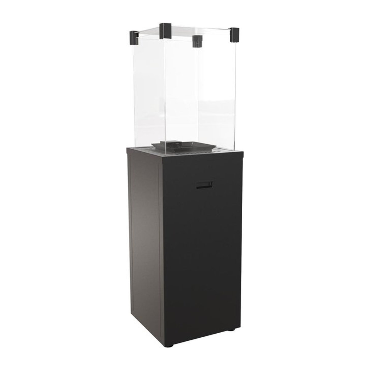 Kratki Terrassen-Gasheizer Patio Slim Steel in Black mit 8,2 kW Leistung - Bild 1