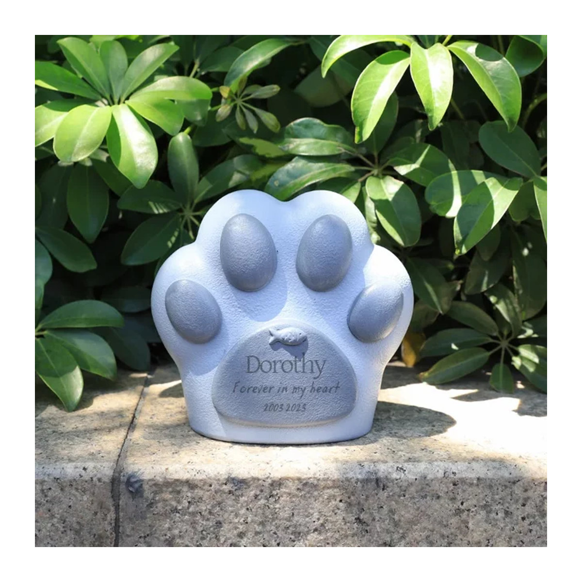 Kreative Gedenkbox für Haustiere mit Sternen-Design als Aschebox für Hund oder Katze - Bild 1