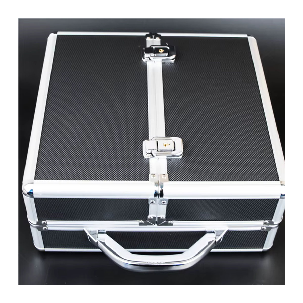KTMGAVA Uhrenbox mit 36 Display-Plätzen und Schloss, mechanische Aufbewahrungsbox für Uhren und Schmuck, Schwarz - Bild 3