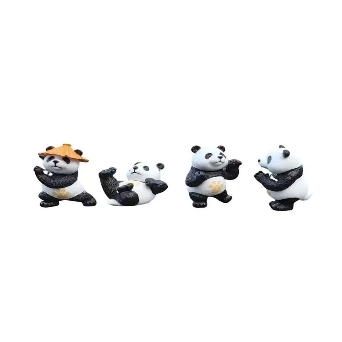 Kung Fu Panda Mikro-Landschaft Dekoration für die Auto-Konsole oder den Schreibtisch - Bild 2