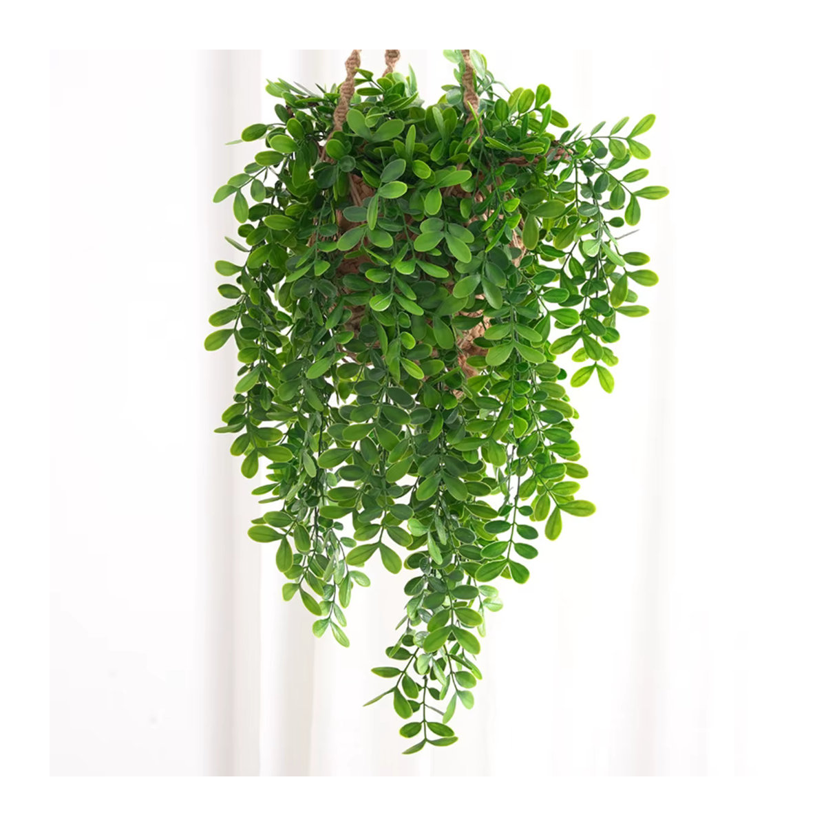 Künstliche Efeu-Pflanze smr als grüne Girlande aus Kunststoff für die hängende Dekoration von Hochzeit, Weihnachten, Haus und Garten - Bild 2