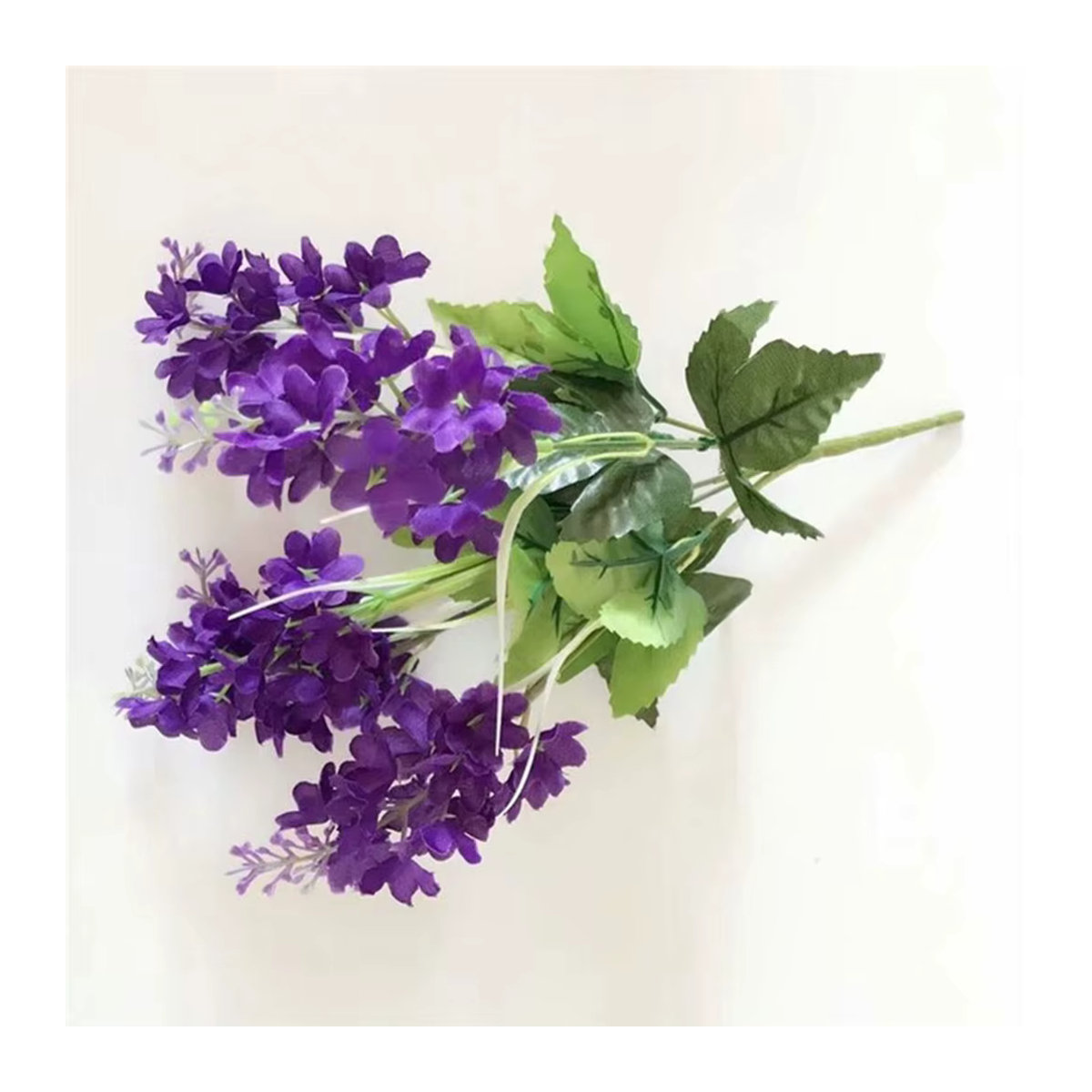 Künstliche Hyazinthe in Weiß als dekorative Blume für Hochzeit und Party, Höhe: 30–33 cm - Bild 3