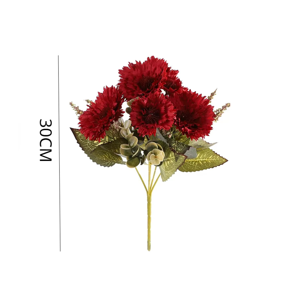 Künstliche Sonnenblume in Pink als dekoratives Bouquet für Hochzeiten und zur Tischdekoration - Bild 2