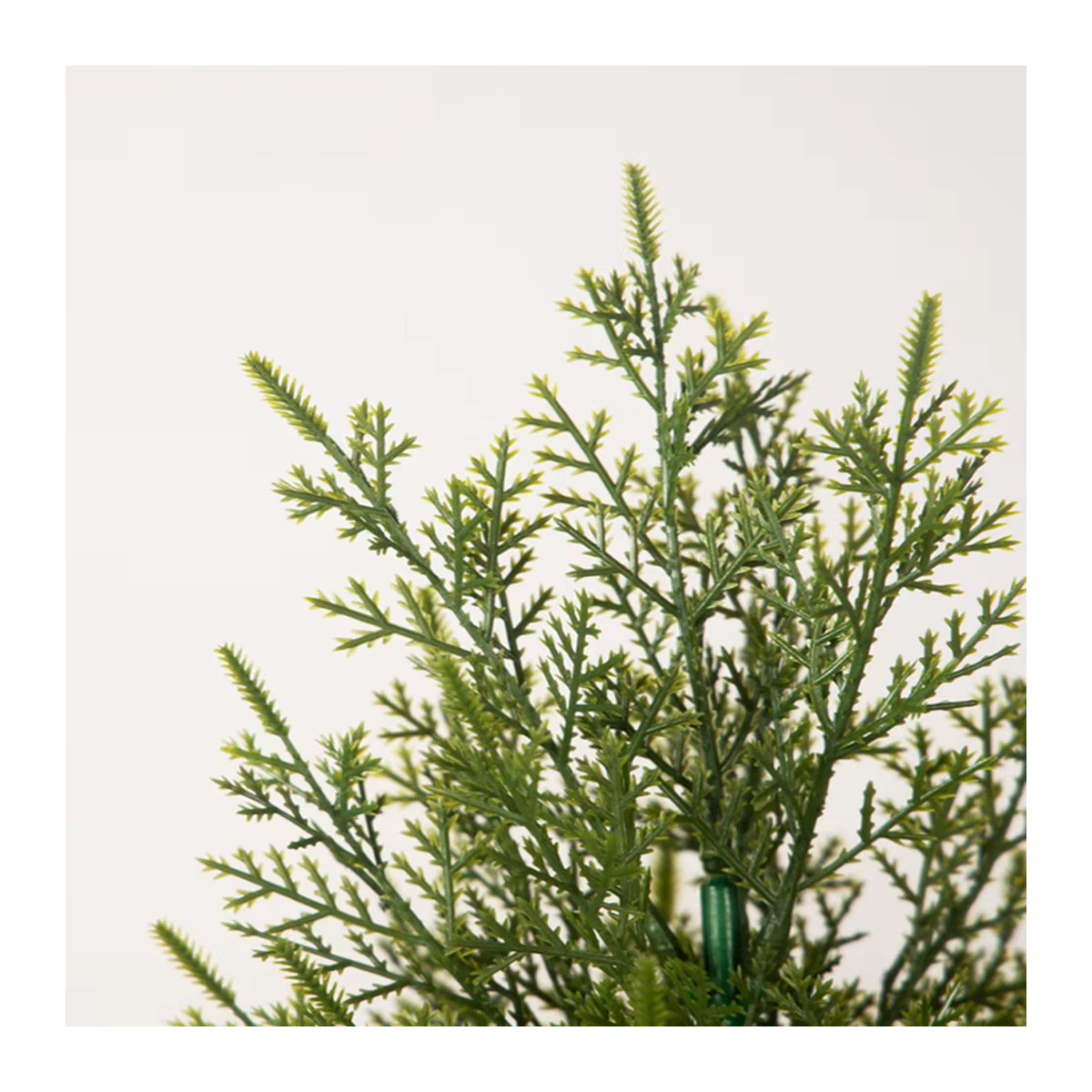 Künstlicher Kiefernzweig von Kmitang in Grün, 40-50 cm für Weihnachtsdekoration und Garten-Wohnkultur - Bild 2
