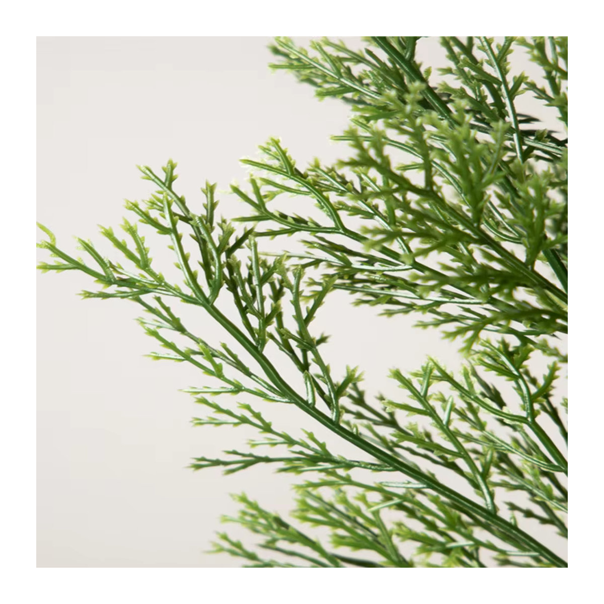 Künstlicher Kiefernzweig von Kmitang in Grün, 40-50 cm für Weihnachtsdekoration und Garten-Wohnkultur - Bild 3