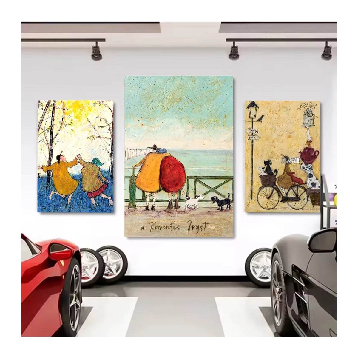 Kunstposter S-Sam T-Toft Wandkunst für Wohnzimmer, Schlafzimmer und Büro - Bild 3