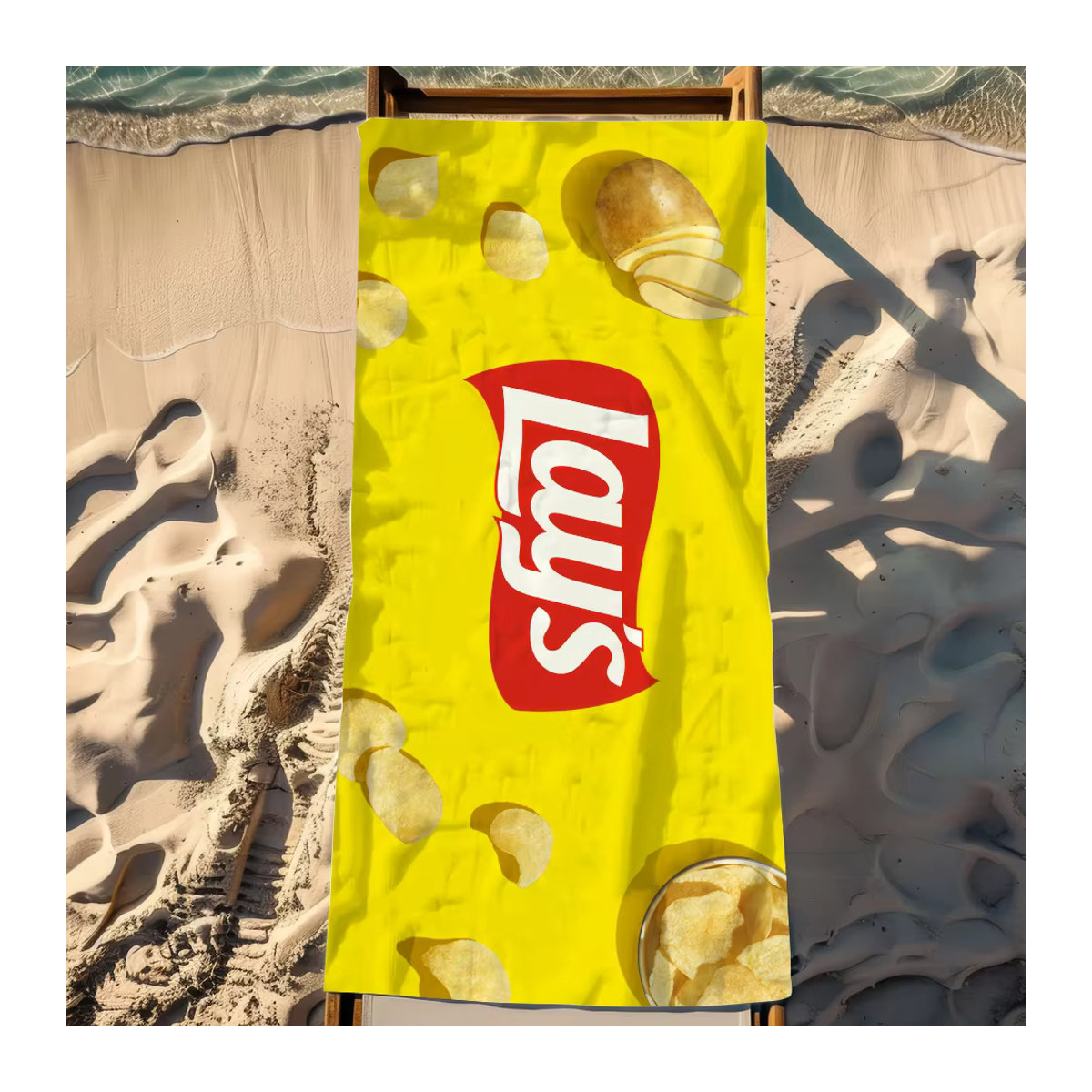 L-Lay Strandtuch schnell trocknend und weich für Strand, Pool, Fitnessstudio und Reisen - Bild 2