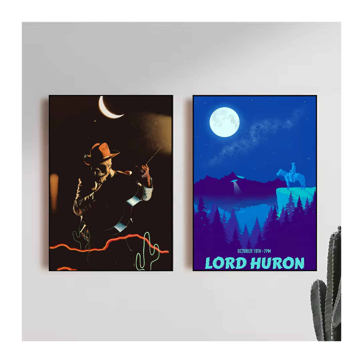L-Lord H-Huron Band Vintage Poster HD Art Wanddeko wasserfest für Wohnzimmer und Schlafzimmer - Bild 3