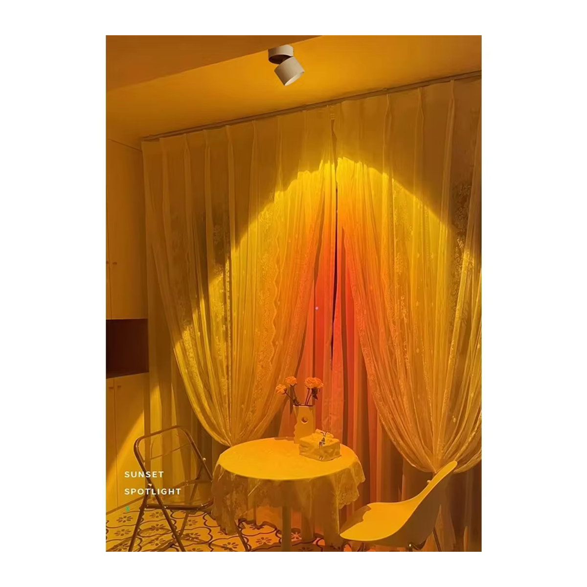 L-MANG LED Einbaustrahler in Weiß für minimalistische Deckenbeleuchtung im Wohnzimmer und Korridor - Bild 3