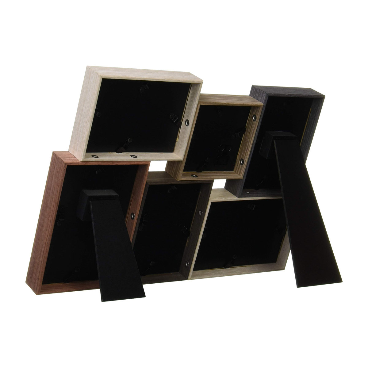 LADONNA Fotorahmen AVANTI Collage 080892 DF84-60 aus Holz in Retro-Optik, B/H/T: 147 x 97 x 2 cm - Bild 2
