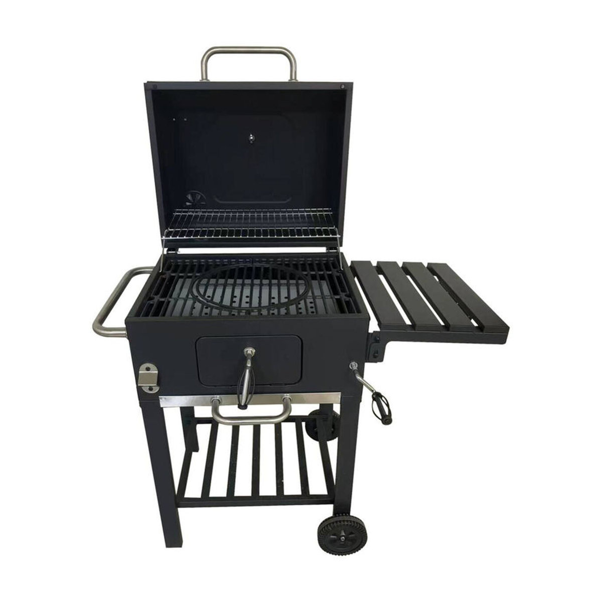 Landmann Holzkohlegrill aus Stahl in Schwarz B/H/L: 71 x 106 x 100 cm - Bild 2