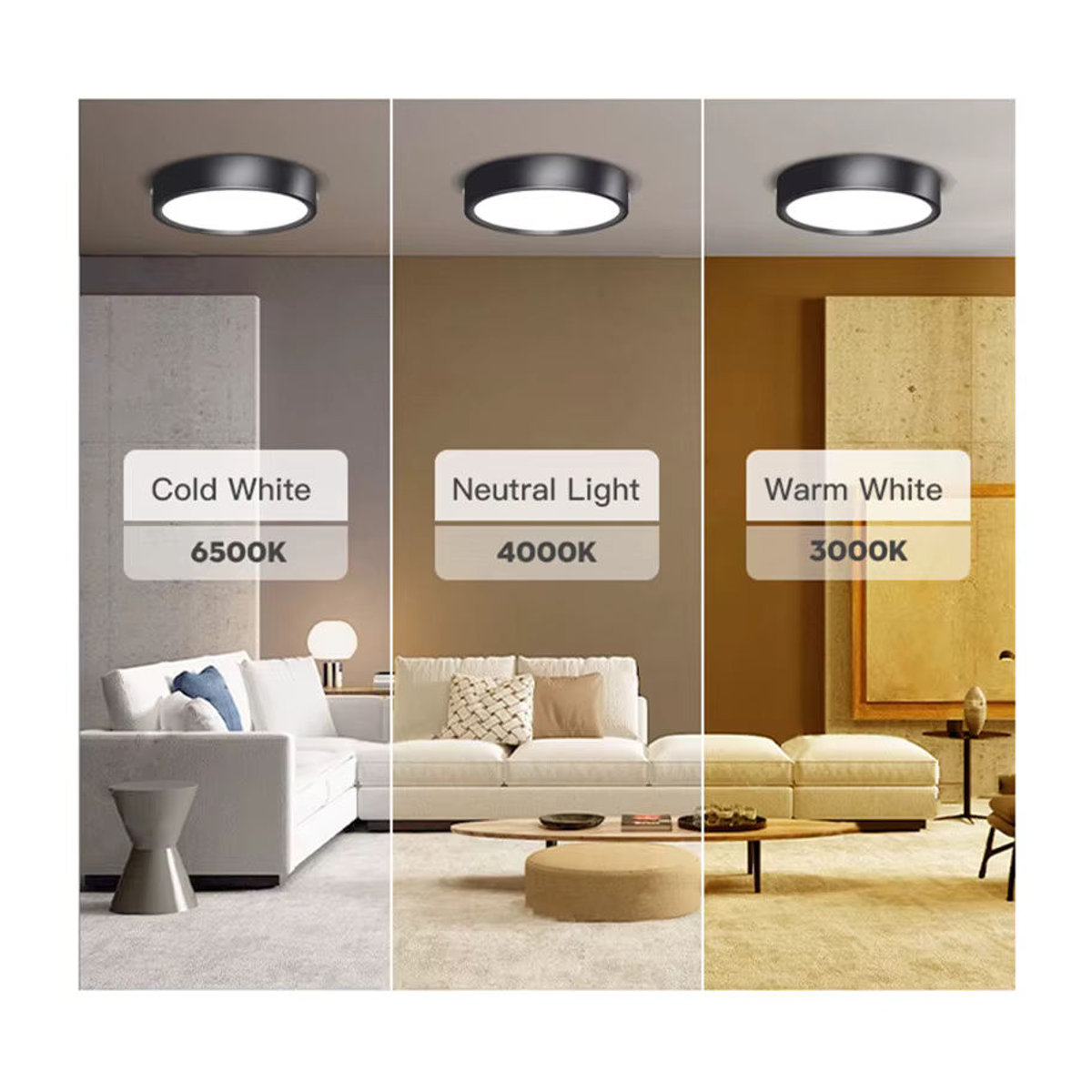 LANGYUE LED Deckenspot Aufputz Strahler aus Aluminium in Weiß, minimalistisches Design, 25W - Bild 4