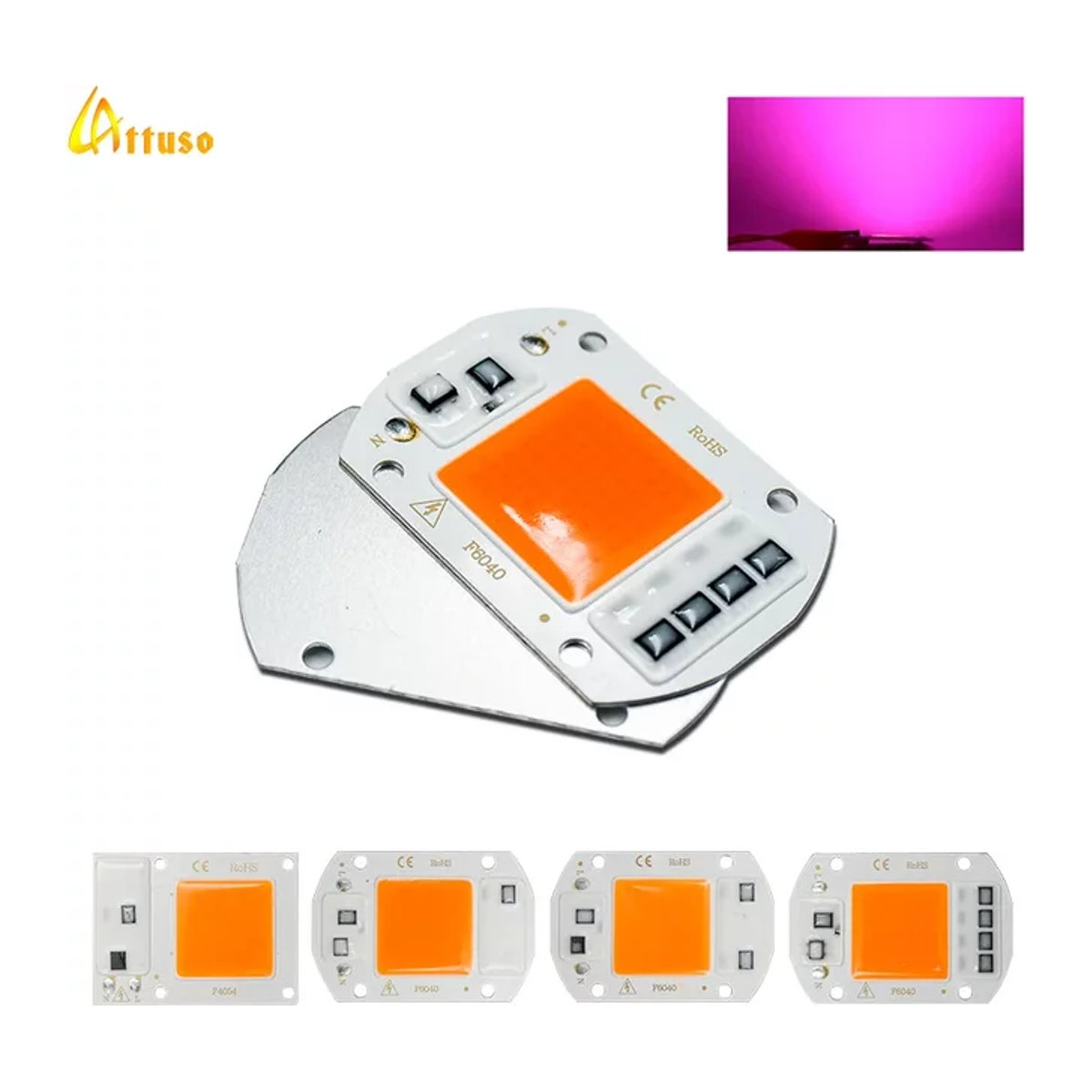 LATTUSO COB LED Pflanzenlampe Vollspektrum Phyto Lampe für Zimmerpflanzen und Sämlinge 10W-50W - Bild 1