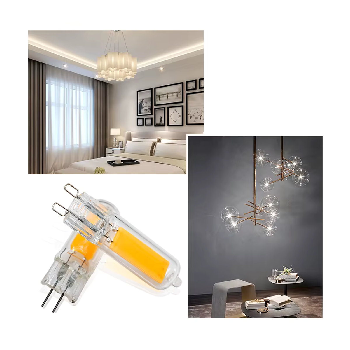 LATTUSO G9 LED Lampe aus Glas mit 6 W oder 9 W in Warmweiß oder Kaltweiß für 360 Grad Lichtabstrahlwinkel - Bild 4