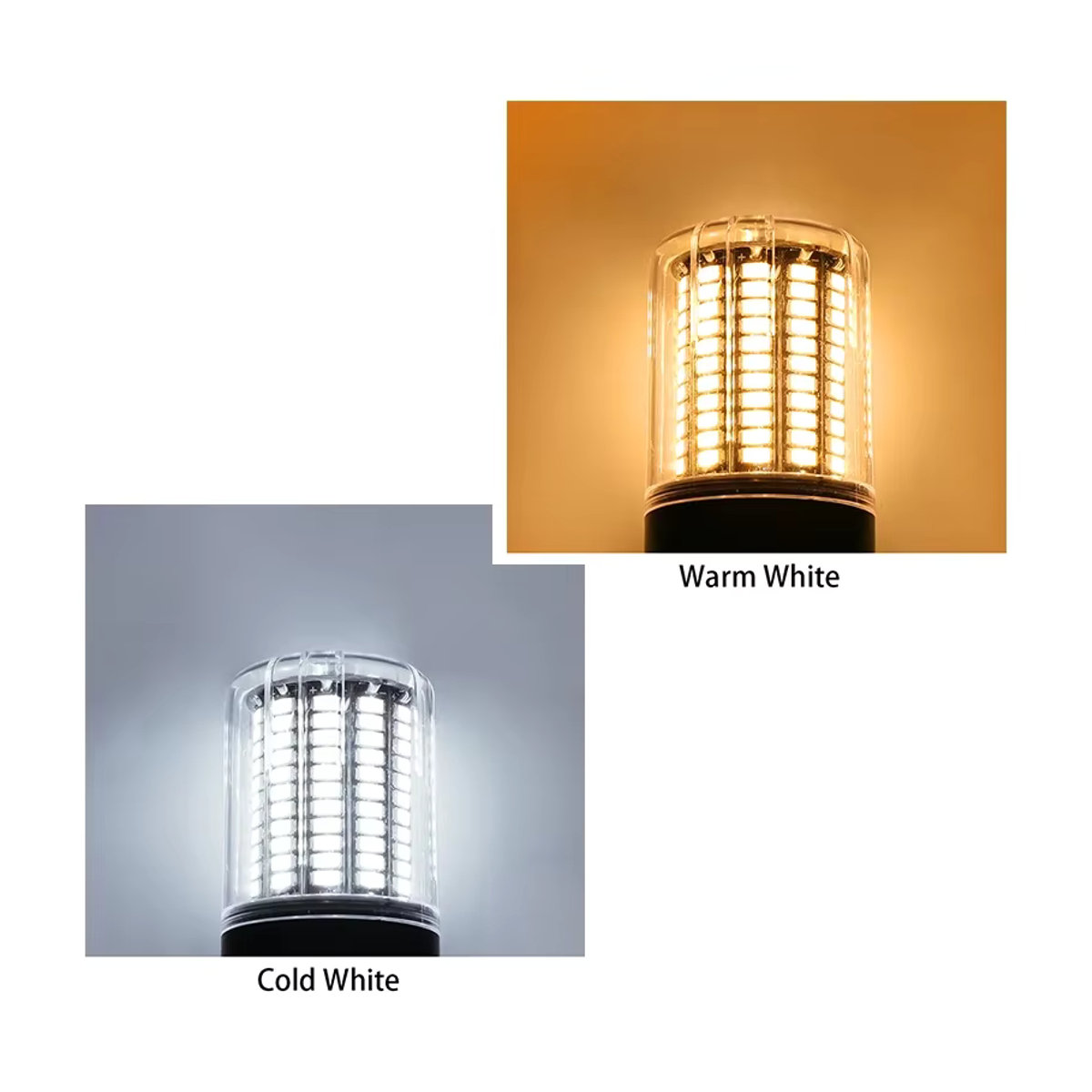 LATTUSO LED Maislampe SMD 5736 Glühbirne mit E14 oder E27 Fassung - Bild 4