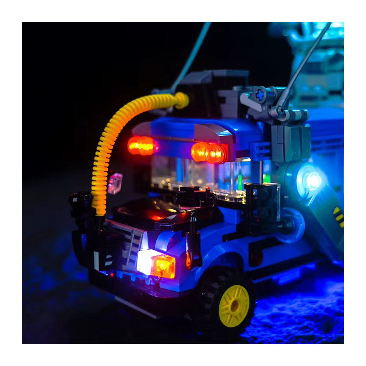 Lazishi LED-Beleuchtungs-Set 77073 für Battle Bus Bausteine-Geschenk (ohne Bausteine) - Bild 4