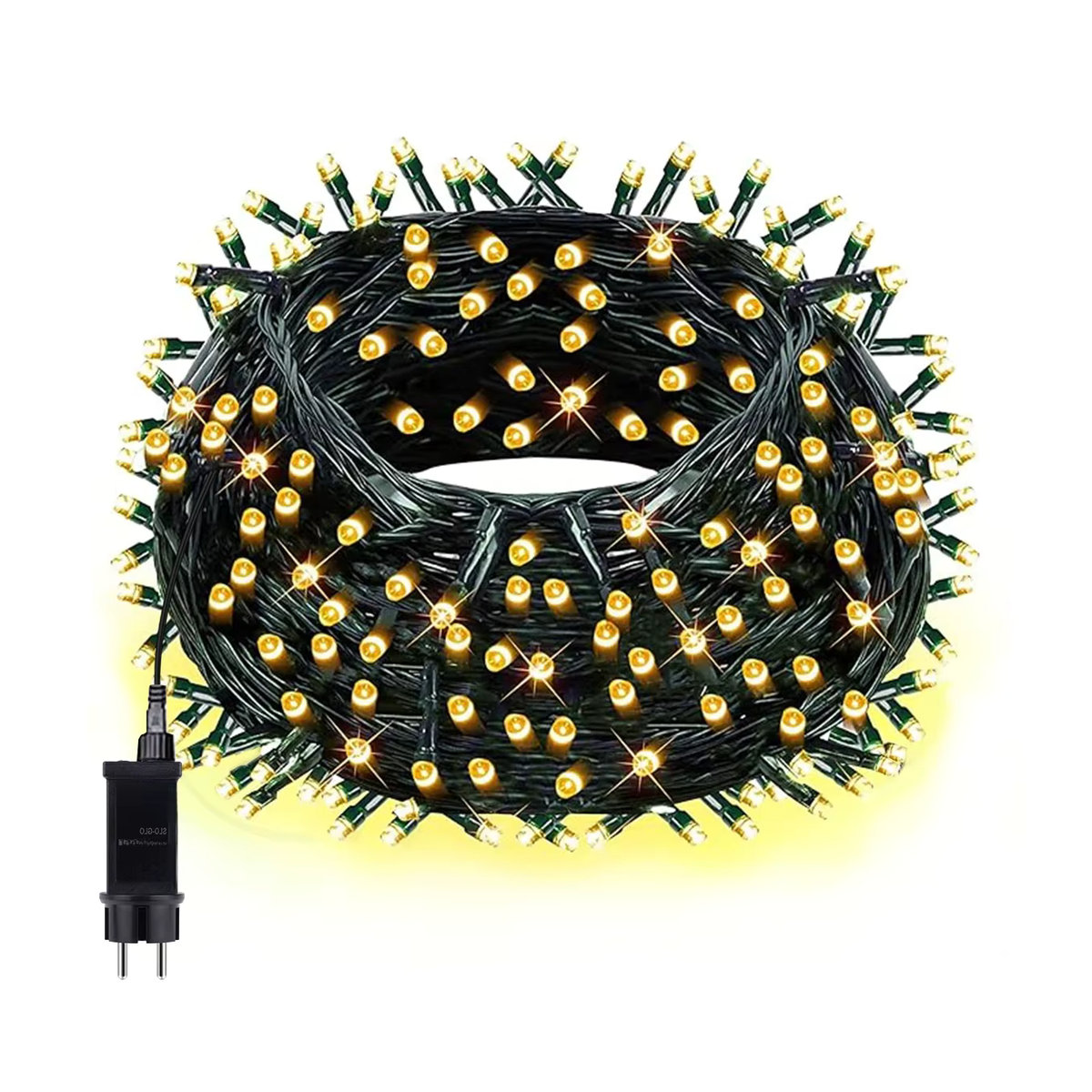 Lcamaw Farbiges DC24V Lichterketten Set für Außenbereich und Festivals mit EU/US Stecker - Bild 5