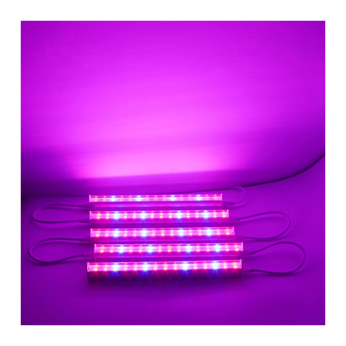 Lcamaw Vollspektrum LED Pflanzenlampe T5 Röhre für Hydrokultur und Pflanzenwachstum, Länge: 29 cm - Bild 2